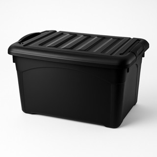 CAIXA CONTAINER ORGANIZADORA ATÉ 95L REFORÇADA EMPILHÁVEL TAMPA TRAVA RODINHAS BRINQUEDO FERRAMENTA em Oferta na Shopee