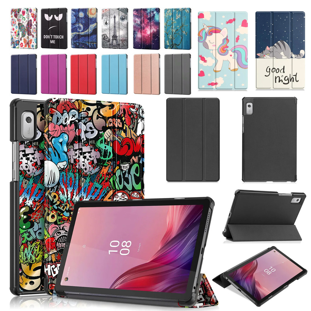 Para Lenovo Tab M9 9 Polegada 2023 K9 TB-310FU 310XU 310XC 9 Capa De Couro Sono Acordar Suporte Inteligente Magnética Fl