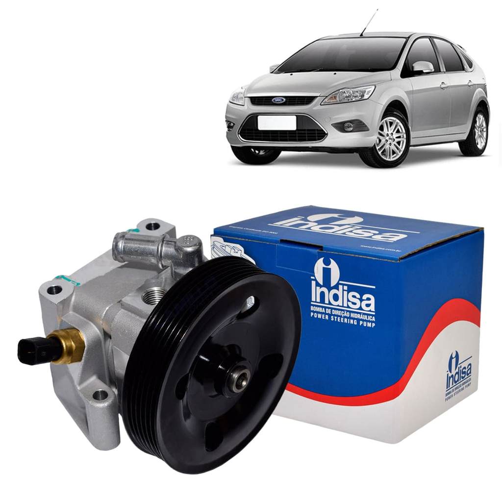 Bomba Hidráulica Direção Focus 1.6 16v 09 10 11 Sigma em Oferta na Shopee