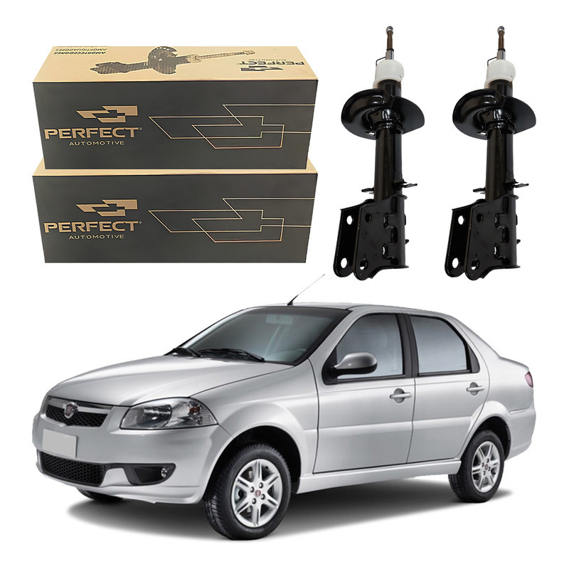 Par Amortecedor Dianteiro Siena Rst 1.0 8v 2009 A 2012