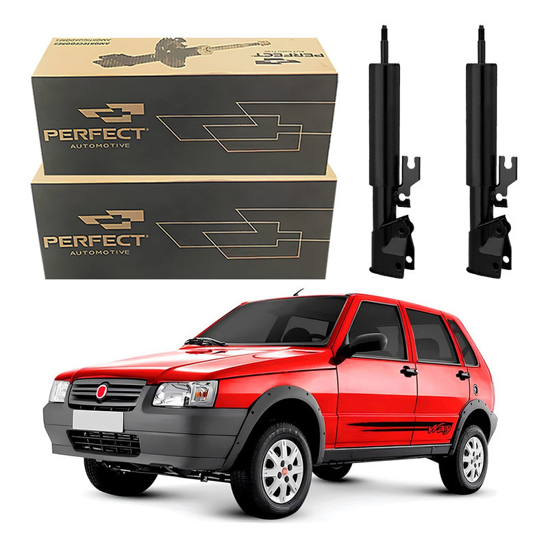 Par Amortecedor Traseiro Uno Way 1.0 2005 A 2013 em Oferta na Shopee