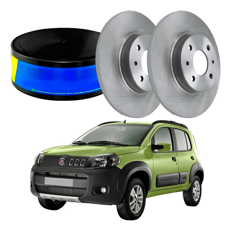 Disco Freio Dianteiro Solido Uno Way 1.0 8v 1.4 8v 2010 A 2016