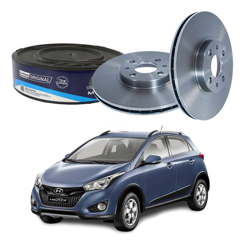 Disco Freio Dianteiro Hb20x 1.6 16v 2013 A 2015