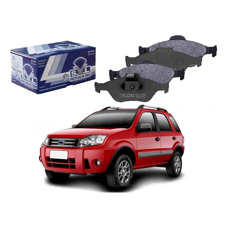 Pastilha Freio Dianteira Ecosport 1.6 2.0 2008 A 2012 em Oferta na Shopee