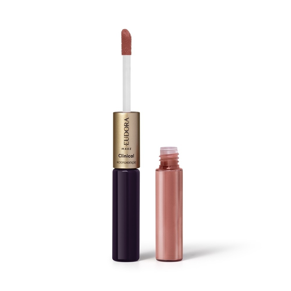 Eudora Make Batom Líquido Duo  Rosado Essencial 3,5g