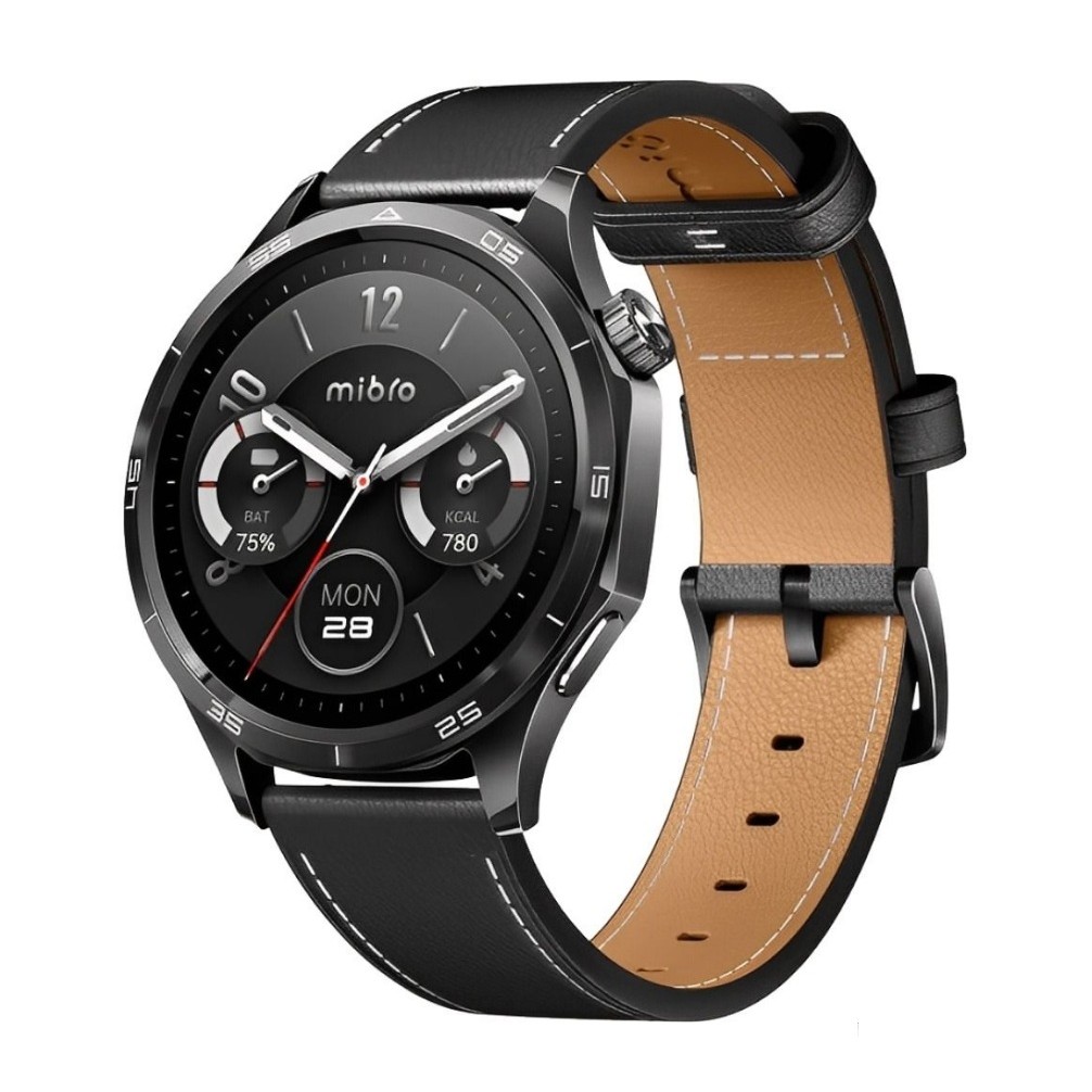 Smartwatch Mibro Watch GT, GPS Integrado, Conexão Strava, Amoled 1,43", 5ATM, XPAW026 - Preto
