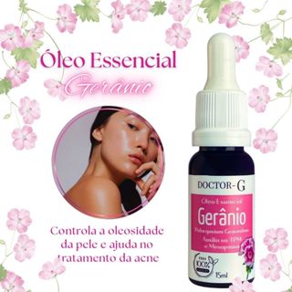 oleo essencial geranio 100% puro 15ml em Oferta na Shopee