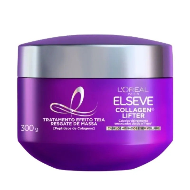 MÁSCARA DE TRATAMENTO ELSEVE COLLAGEN LIFTER 300G