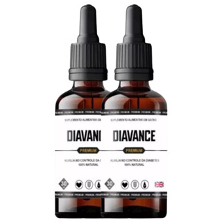2 Diavance Original 30ML Gotas Suplemento Alimentar em Oferta na Shopee