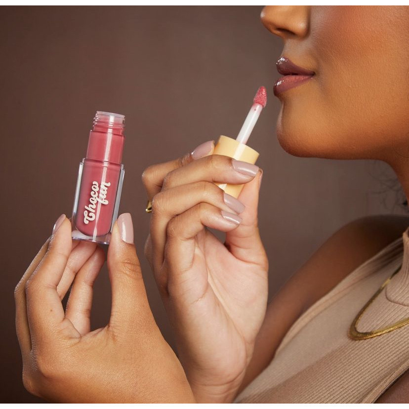FENZZA LIP TINT CHOCO FUN GLOSS LABIAL GANACHE AU LAIT FLAN FONDUE 20085 Hot Sale