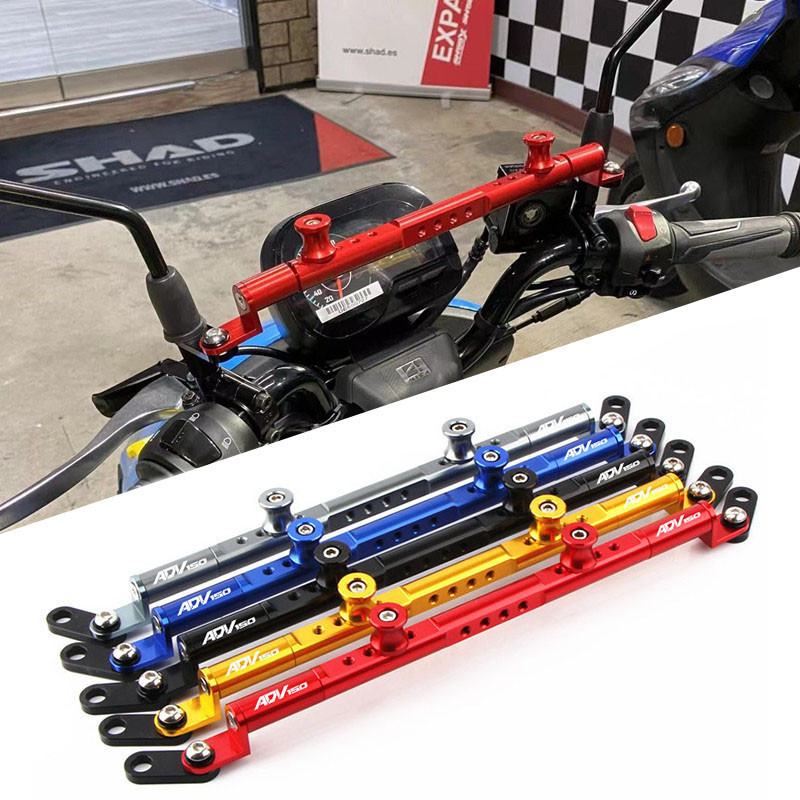 Guidão De Equilíbrio Para Motocicleta , honda ADV150 , Assento Espelhado , Barra De Extensão Multifuncional Transversal 