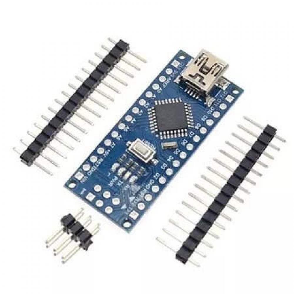 Placa Nano V3 Pinos Não Soldados Atmega328 Para Arduino Nano