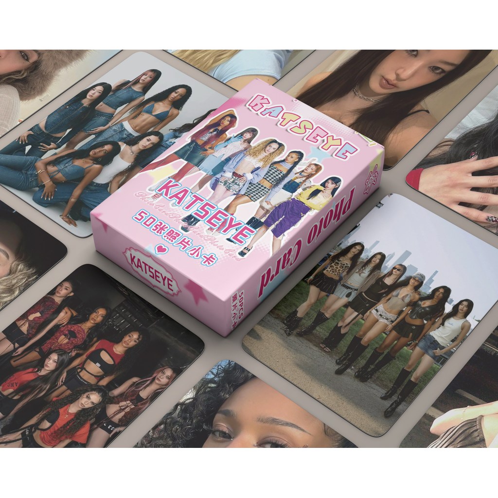 30-124pcs KATSEYE Gabriela Lomo Cards BEAUTIFUL CHAOS Album SIS Soft É Forte Gnarly Photocards MANON SOPHIA DANIELA MEGA