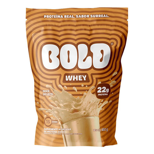 Bold Whey 3w Doce De Leite Refil 450g Doce De Leite