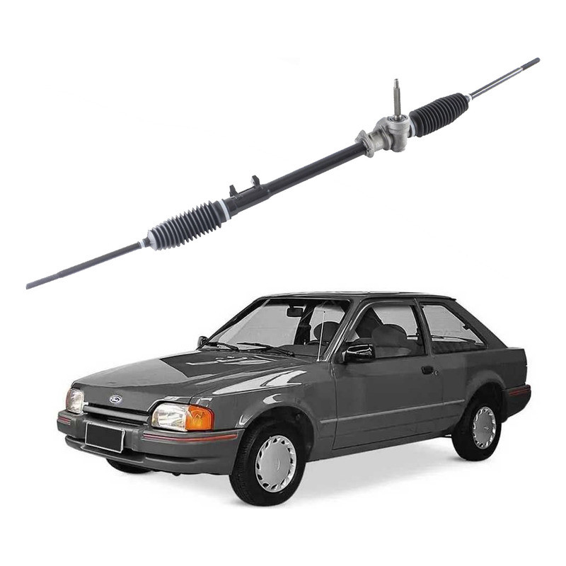 Caixa Direção Mecanica Ford Escort Hobby 1.0 1993 A 1996