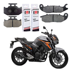Kit Pastilha Freio Fischer Fazer 250 Fz25 2019 2020 A 2025