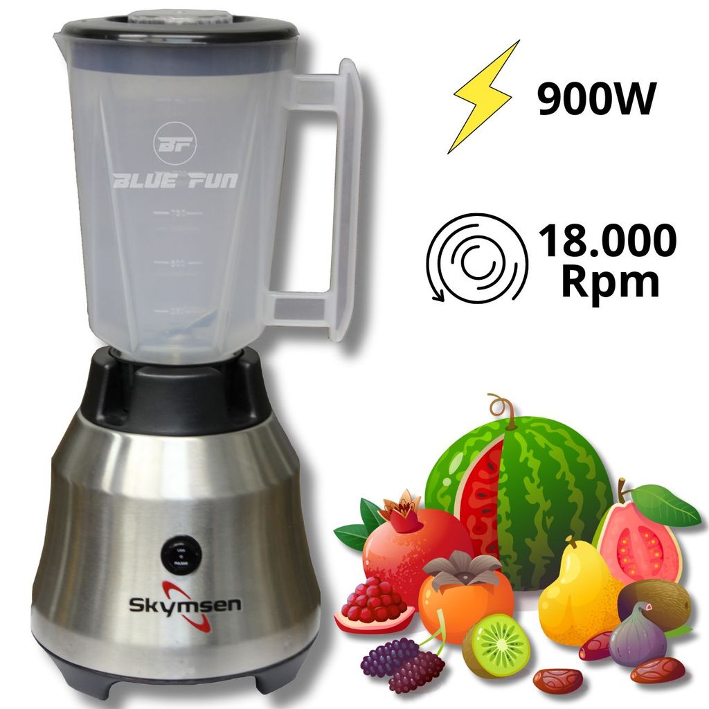 Liquidificador Industrial LT1.5 Skymsen 900 W / 1,5 L Copo Plástico