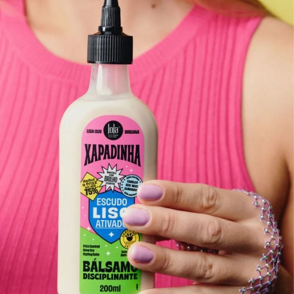Kit Xapadinha Bálsamo 200ml + Máscara 450g Lola Cosmetics — imagem 2 de 2