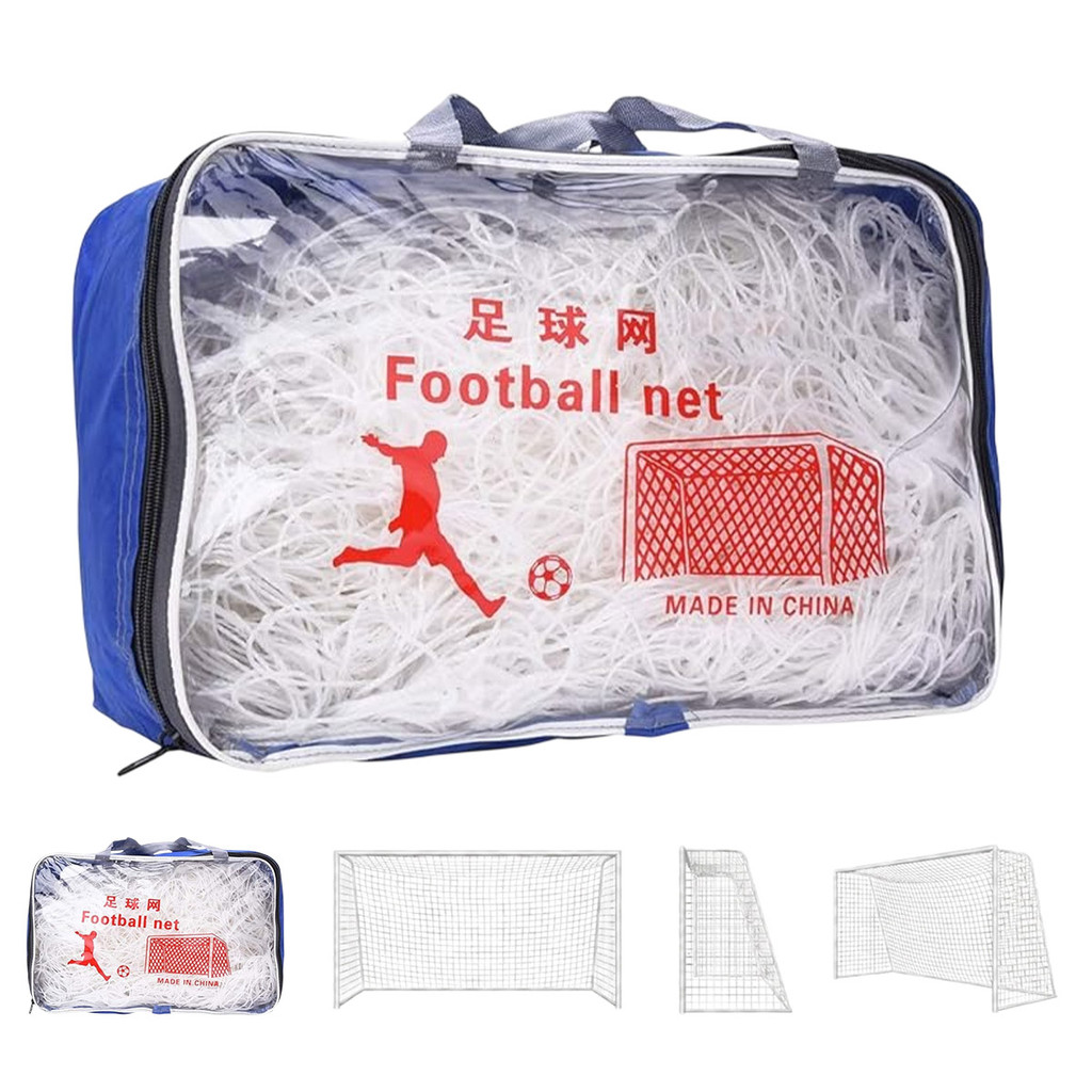 Rede Futebol Kit 2 Uni Futsal Trava de Gol Jogo Treino Campo Quadra Salao Society Escola Esporte Clube Ginasio