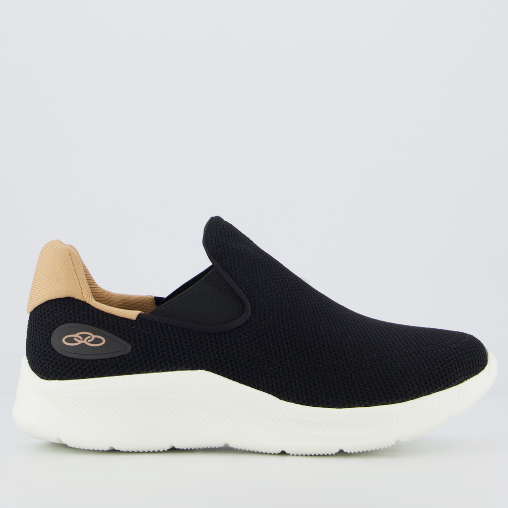 Tênis Olympikus Flutua 2 Feminino Preto e Branco em Oferta na Shopee