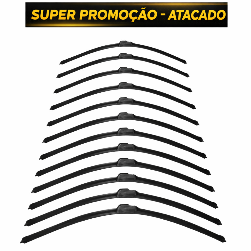 Kit 10 Palhetas Automotivas Silicone Gancho Revenda Atacado Envio Rapido