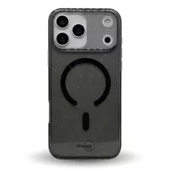 Capa iPhone 17 Pro Max Shine Com Proteção de Câmera Originais iPlace, Preto com Brilho