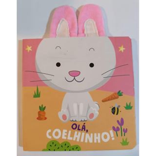Livro Cartonado | Ola Coelhinho | Capa Dura em Oferta na Shopee