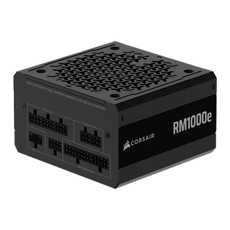 Fonte Corsair RM1000e, 1000W, Full-Modular, ATX 3.1, PCie 5.1, Cybenetics Gold,
