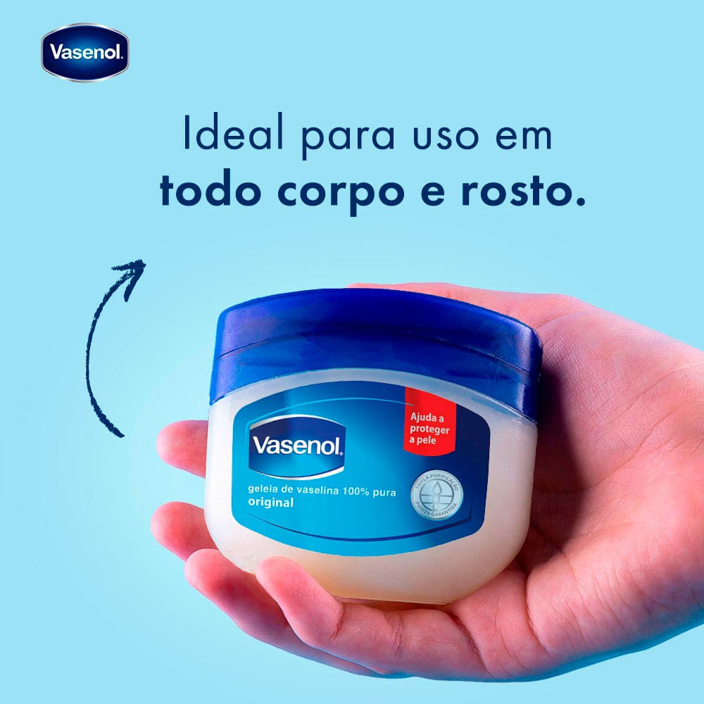 Geleia de Vaselina Vasenol com 100g em Oferta na Shopee