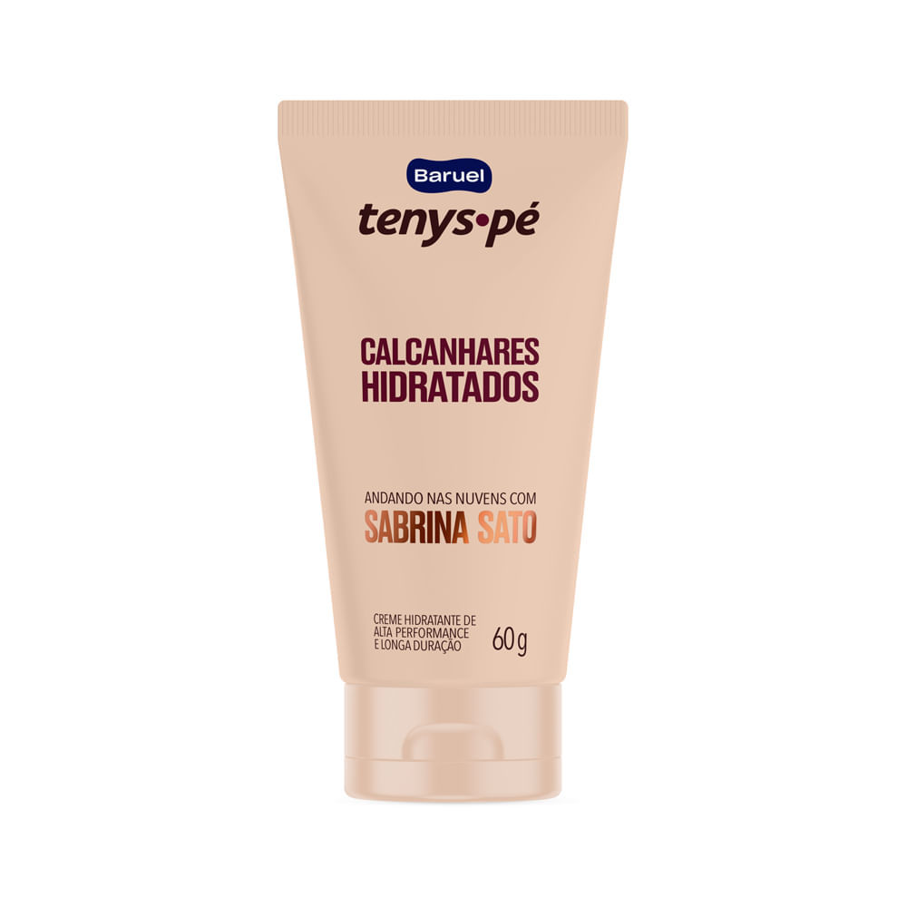 Creme Tenys Pé Baruel Calcanhares Hidratados Andando nas Nuvens com Sabrina Sato 60g em Oferta na Shopee