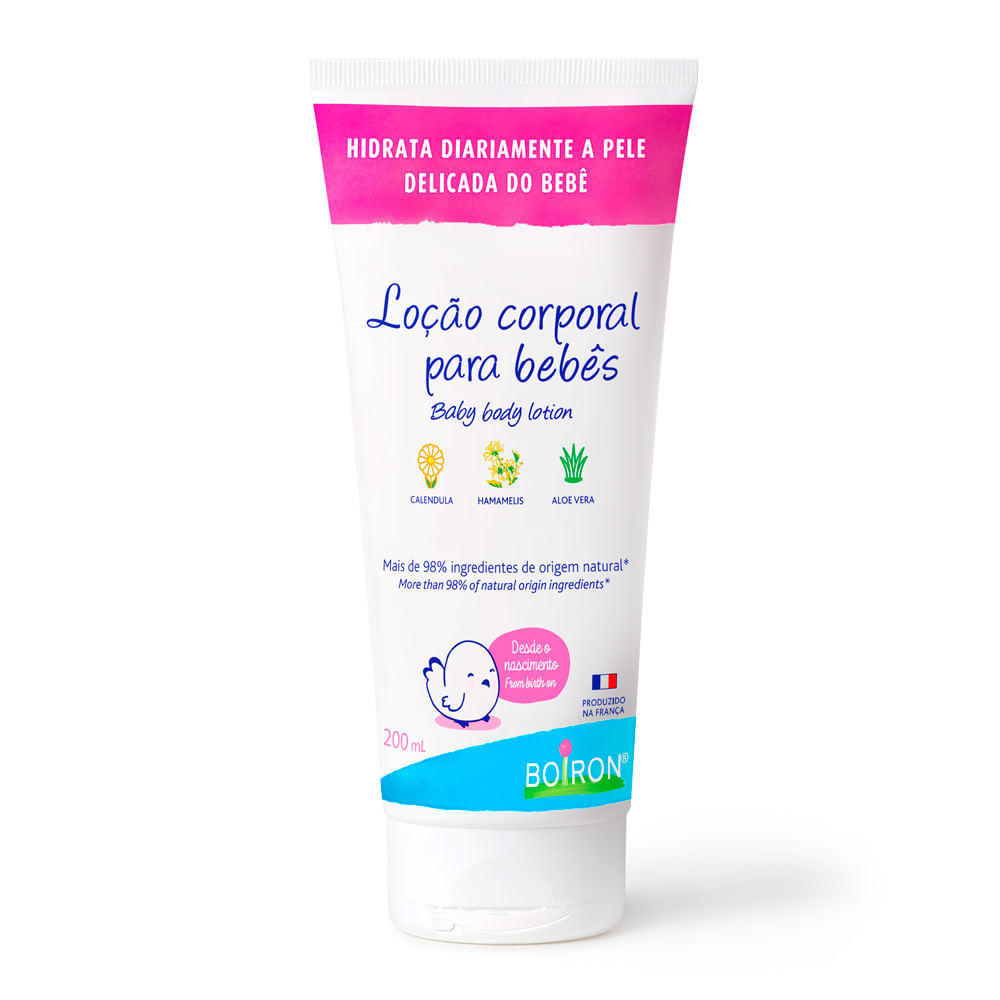 Loção Corporal Boiron para Bebês 200ml em Oferta na Shopee