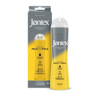 Gel Lubrificante Íntimo Jontex Sensação Pele com Pele 50g em Oferta na Shopee