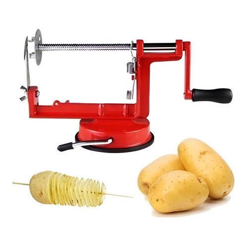 Fatiador De Batata Espiral Manual Wincy Spiral Potato Slicer Bege