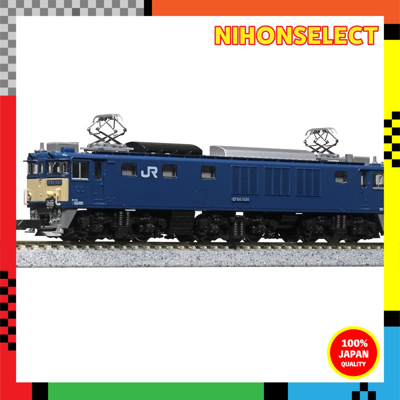 KATO EF64 1000 Cor Padrão JR Freight Cooler Equipado Modelo De Veículo Trem Locomotiva Elétrica 3024-3