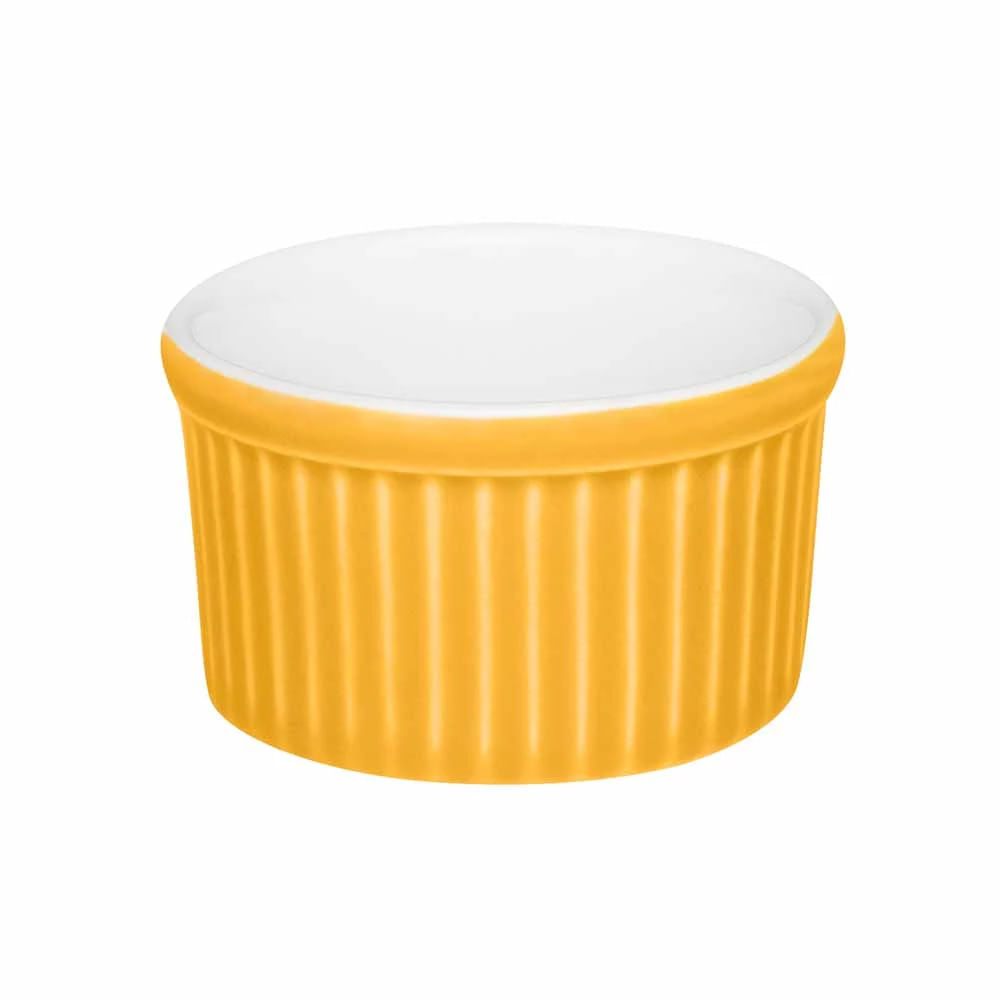 Conjunto de Tigela Ramequin de Porcelana Oxford Amarelo com 3 Peças em Oferta na Shopee