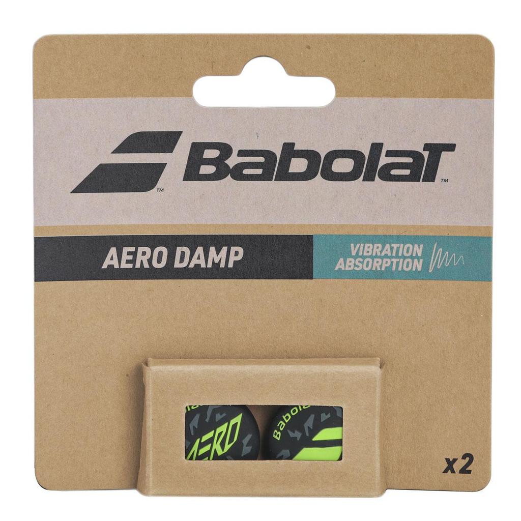 Antivibrador Babolat Aero Damp Com 2 Unidades Preto e Verde em Oferta na Shopee