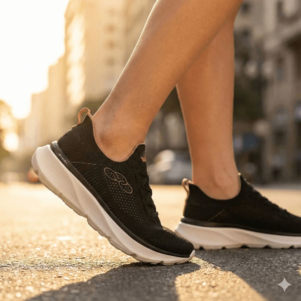 Tênis Feminino Olympikus Era Hypersox Preto/Bege em Oferta na Shopee