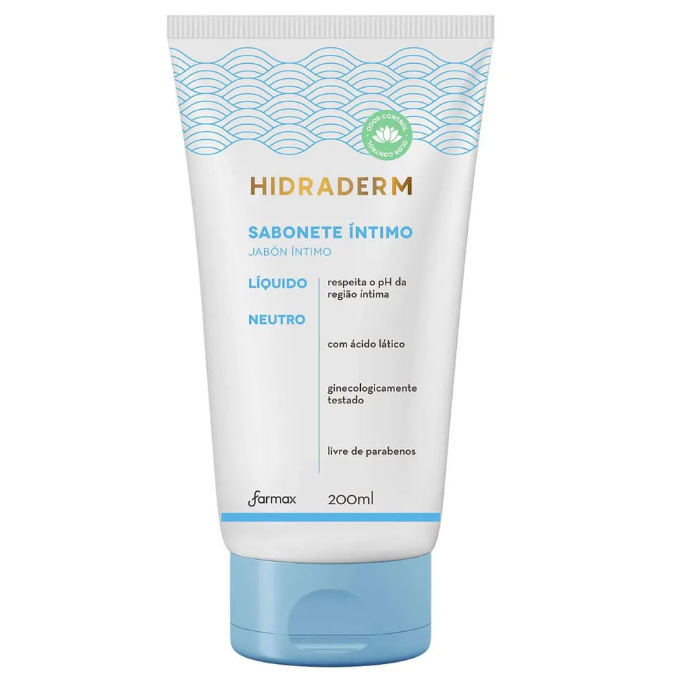 Sabonete Íntimo Hidraderm Neutro 200ml em Oferta na Shopee