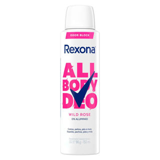 Desodorante Rexona Corporal All Body Deo Wild Rose Aerossol 150ml em Oferta na Shopee