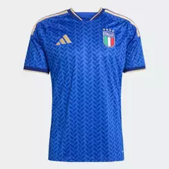 Camisa Itália I Adidas 2026 Azul Oficial + NF