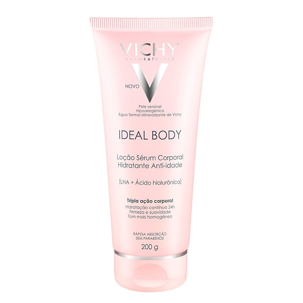 Ideal Body Vichy Loção Sérum Corporal Anti-idade 200g em Oferta na Shopee
