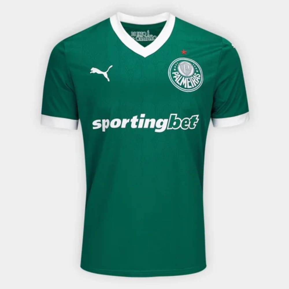 Camisa Palmeiras I Puma 25/26 Torcedor Verde Oficial + NF
