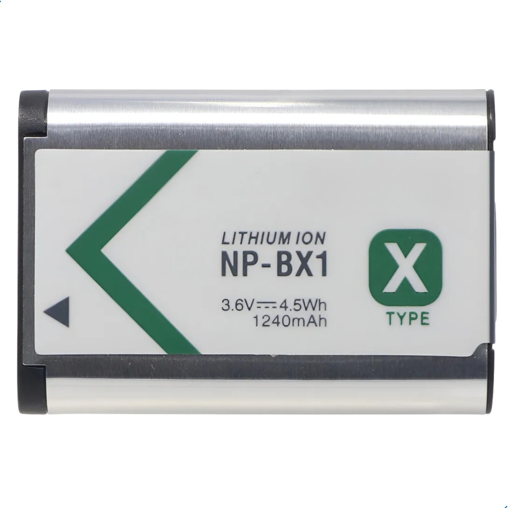 Bateria NP-BX1 1240mAh para Câmeras Sony RX100 RX1 HX400 HX90 ZV-1F WX500