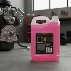 Aditivo Radiador Rosa T5 Radnaq 5 Litros Long Life 5Litros - Galão Econômico e Prático