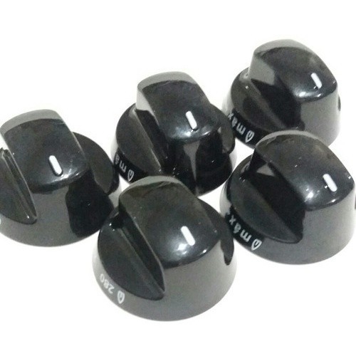 Kit Original 5 Botao Manípulos Para Fogao Eletrolux 50sx