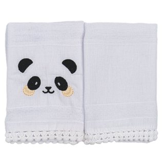 Pano de Boca para Bebê  34 cm x 40 cm Bublim em Oferta na Shopee