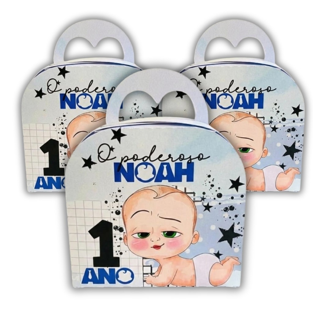 10 Maletinha personalizada tema Poderoso Chefinho- kit festa - lembrancinha infantil