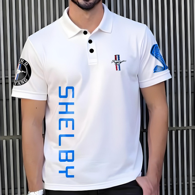 Camisa Polo Masculina Shelby Carros Camiseta Street Wear Piquet camisa