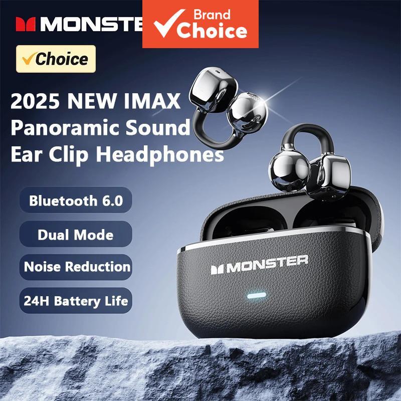 Fones de ouvido Monster MQT65 Earphones TWS ANC Redução de Ruído HD Chamadas Longa Duração da Bateria à Prova d'Água
