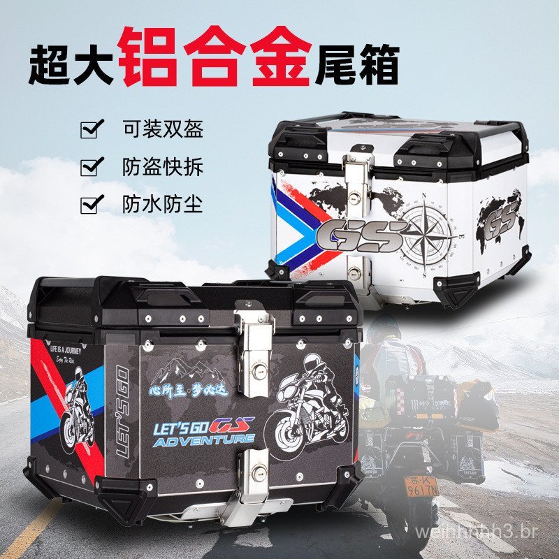 Tronco da motocicleta Super grande capacidade veículo elétrico Takeaway caixa ferramenta Universal Scooter bateria carro